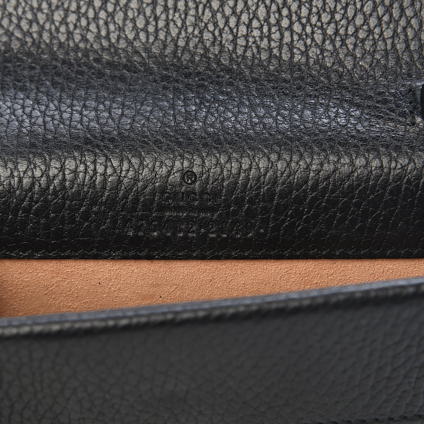 Calfskin Super Mini Dionysus Shoulder Bag Black
