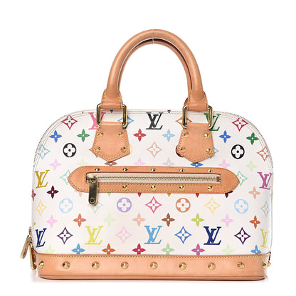 Louis Vuitton Monogram Multicolor Alma White 1 of 16