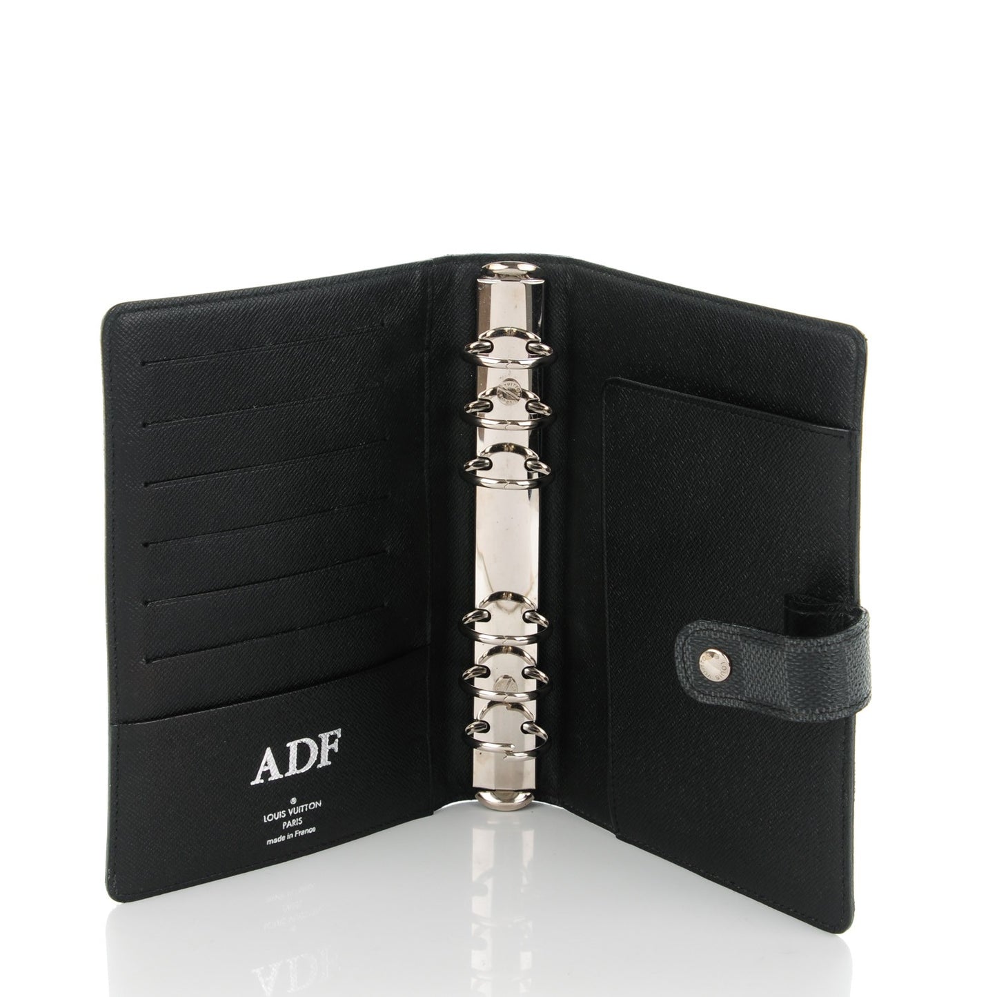 Damier Graphite Medium Ring Agenda Cover