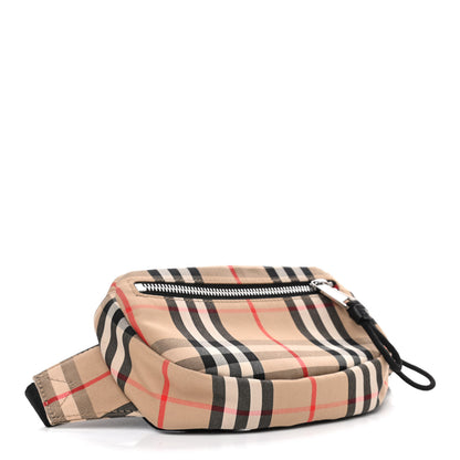 Burberry Nylon Vintage Check Small Cannon Bum Bag Archive Beige 3 of 4