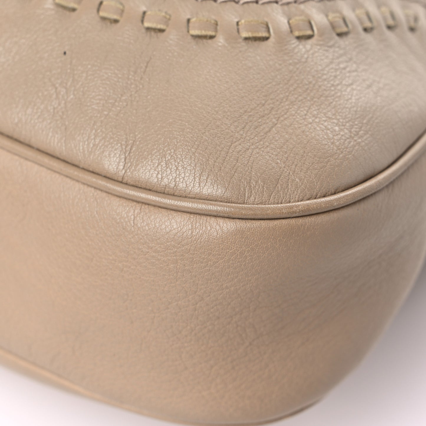 Calfskin Large New Jackie Hobo Beige