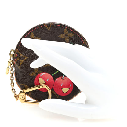 Louis Vuitton Monogram Cerises Round Coin Purse 2 of 6