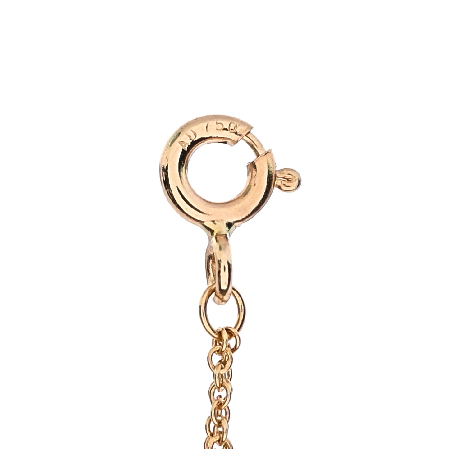 18K Yellow Gold Infinity Bracelet