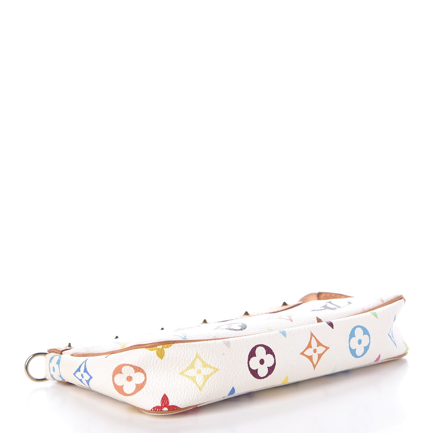 Louis Vuitton Monogram Multicolor Pochette Accessories White 4 of 7