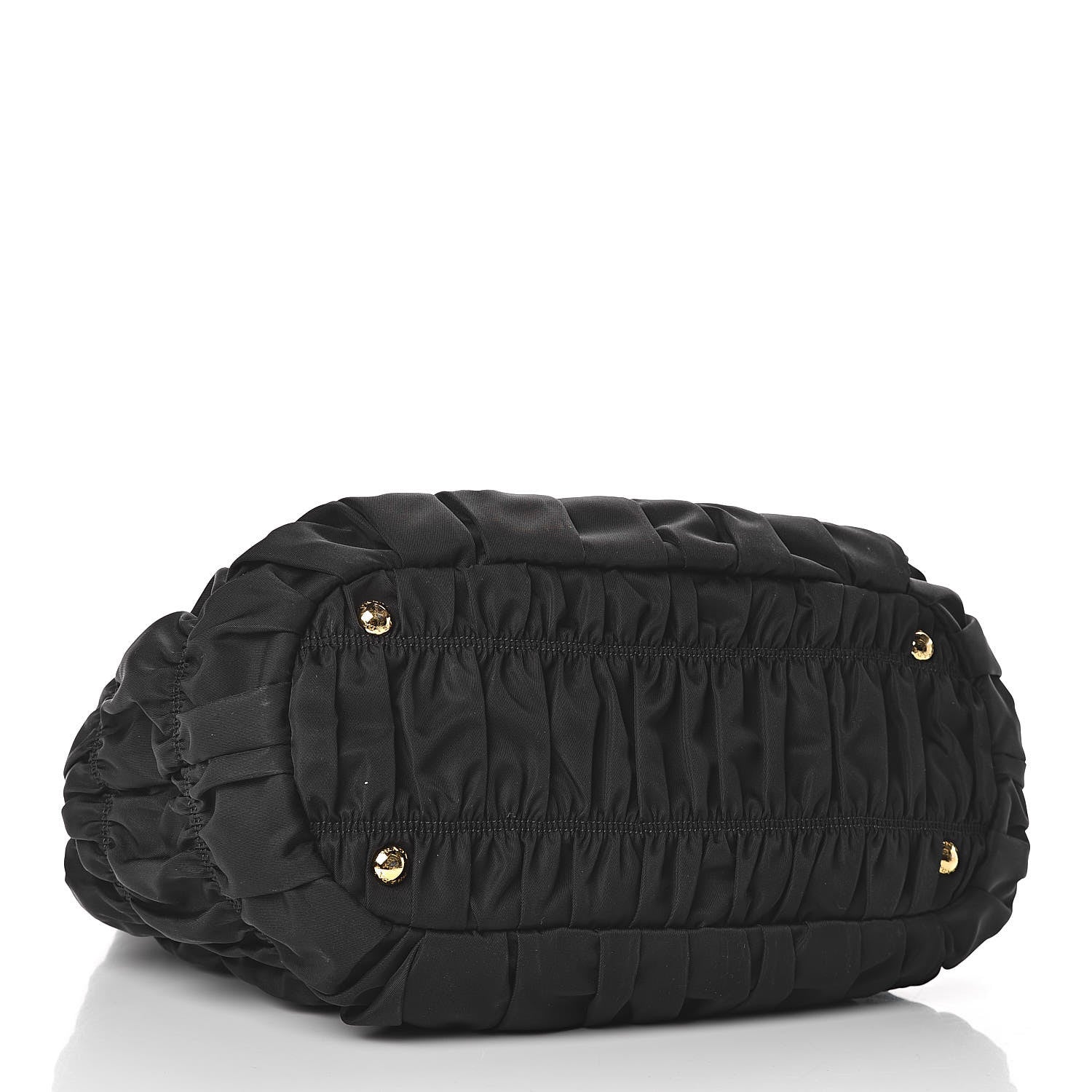 Prada Tessuto Nylon Gaufre Satchel Black 4 of 11