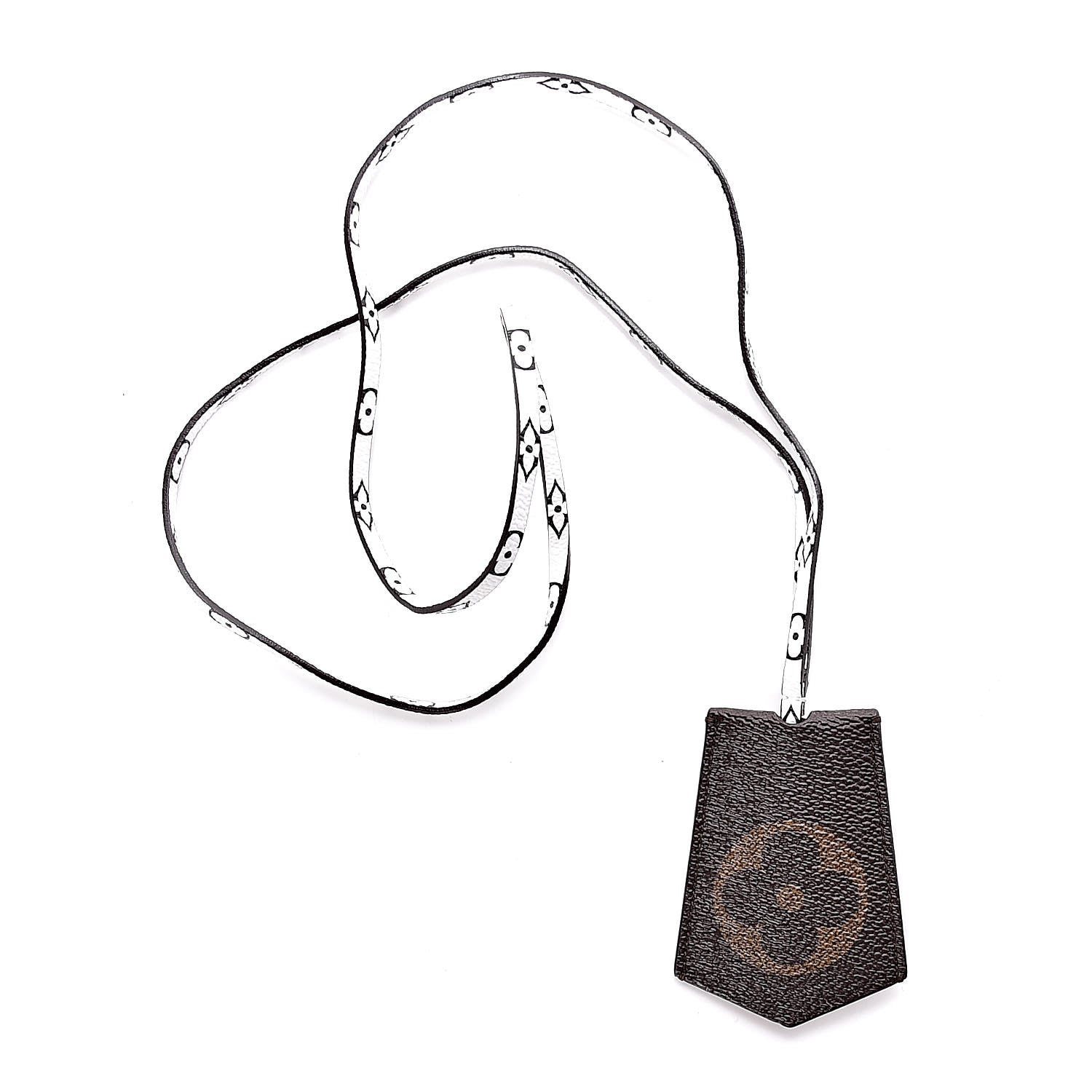 Louis Vuitton Reverse Monogram Giant Oversize Clochette Key Bell Holder 3 of 4