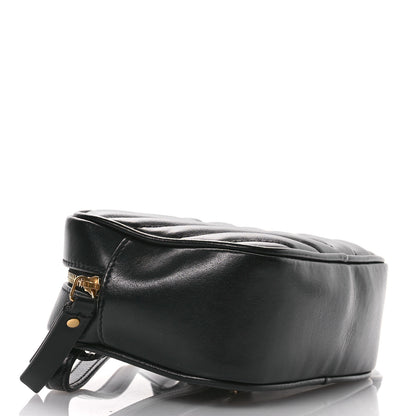 Saint Laurent Calfskin Matelasse Monogram Lou Belt Bag Black 4 of 10