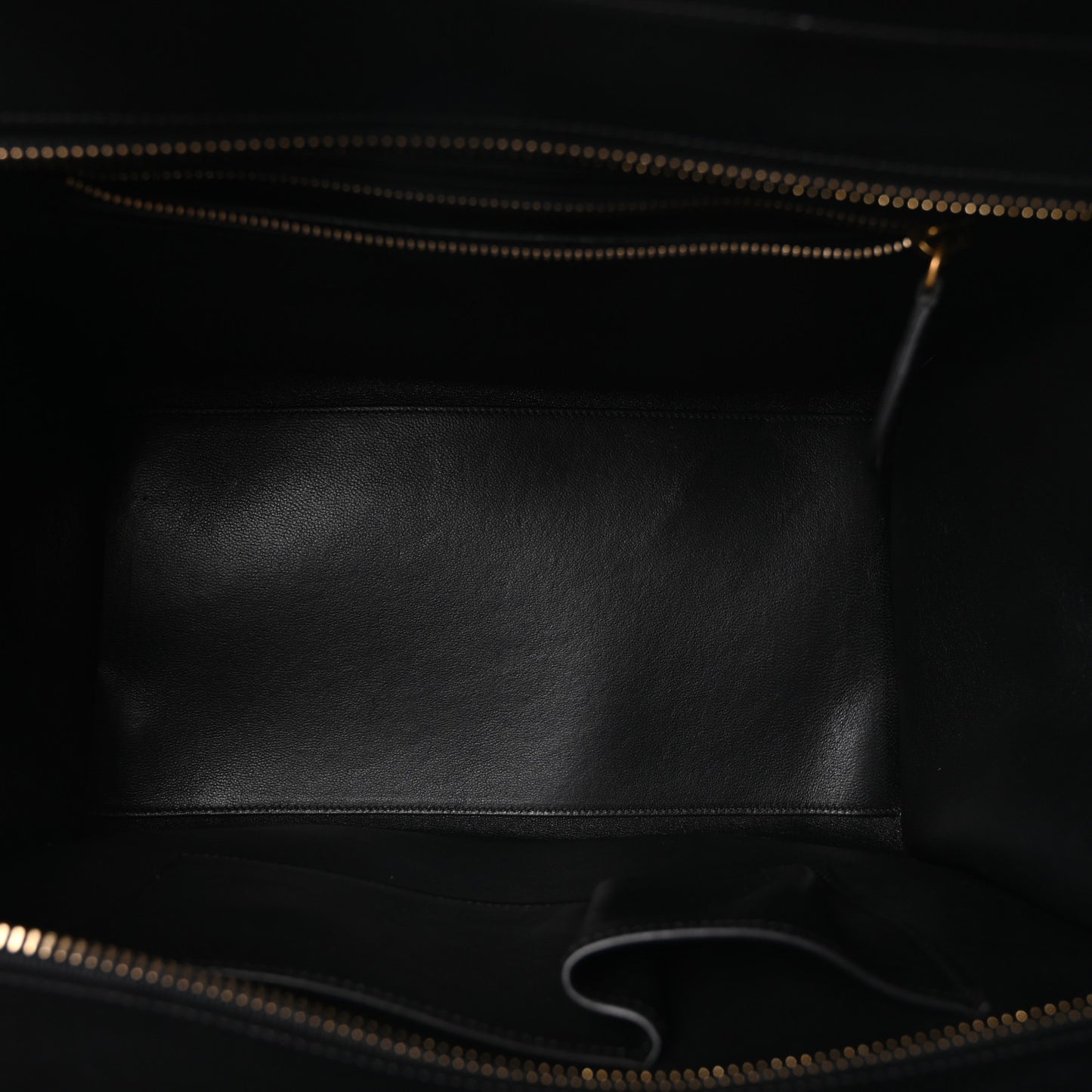 Satin Calfskin Mini Tri-Color Luggage Seashell