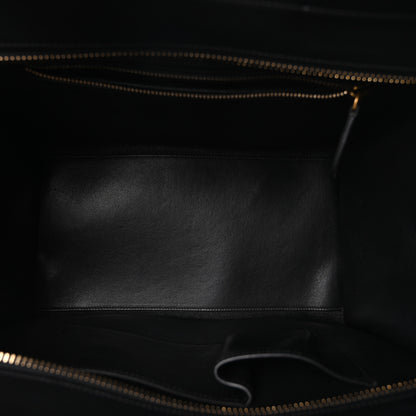 Celine Satin Calfskin Mini Tri-Color Luggage Seashell 5 of 10