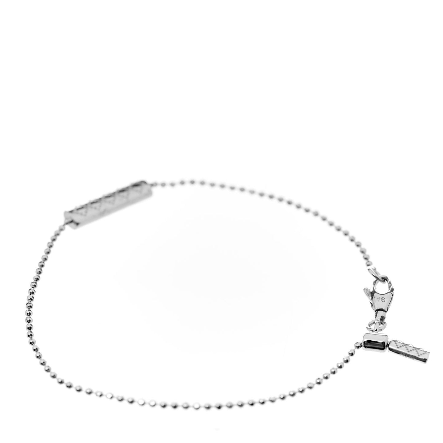 18K White Gold Diamantissima Bracelet 16