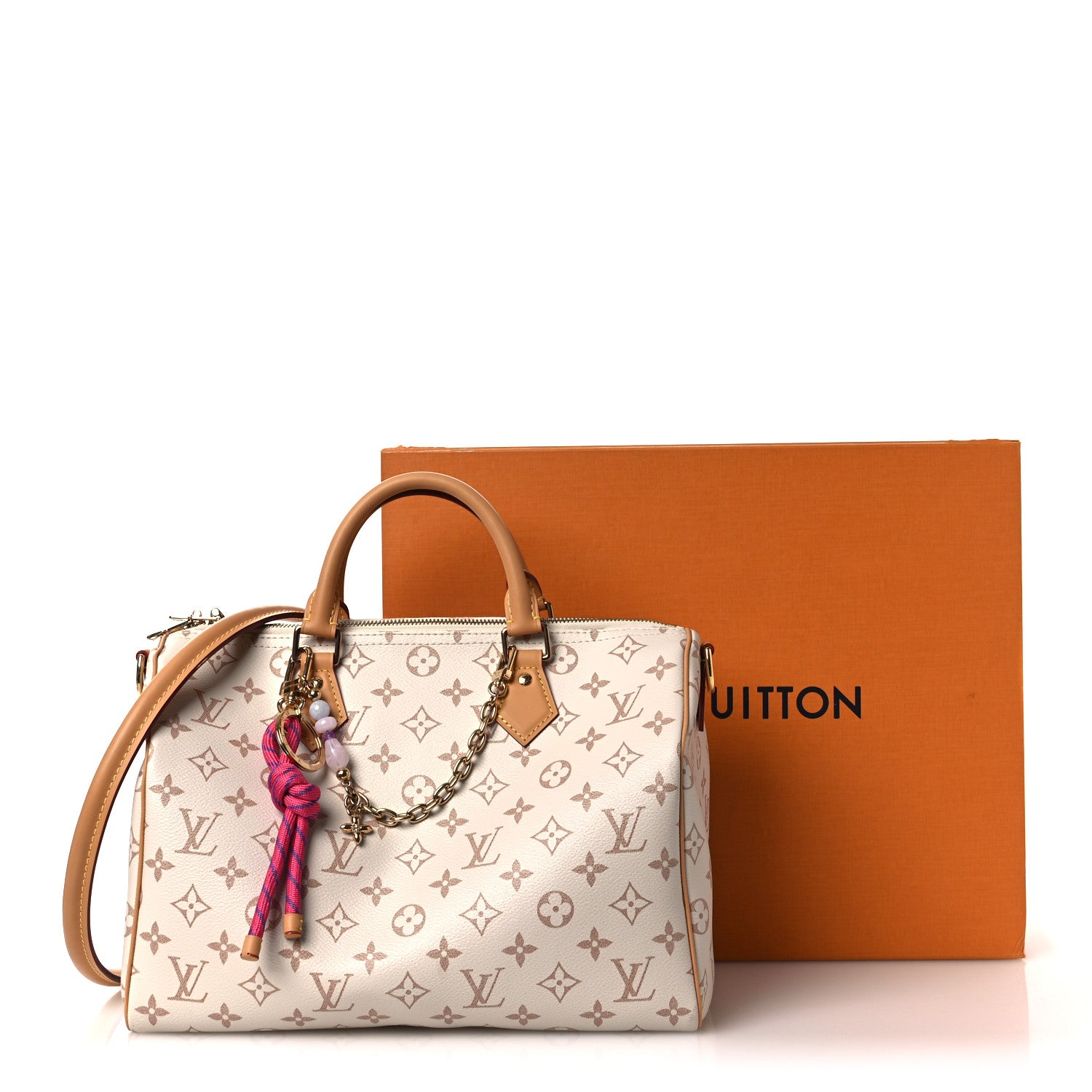 Louis Vuitton Monogram Dune Lucky Speedy Soft 30 Pink 12 of 12