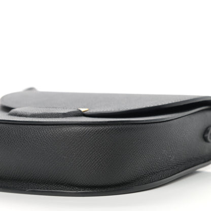 Celine Grained Calfskin Small Trotteur Black 9 of 12