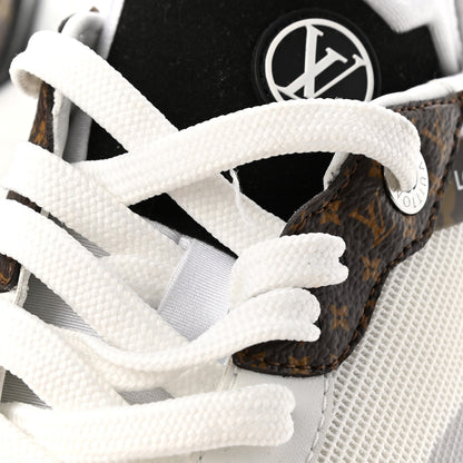 Louis Vuitton Monogram Calfskin Run 55 Sneakers 36.5 White 10 of 11