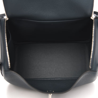 Hermes Taurillon Clemence Lindy 26 Vert Cypress 5 of 9