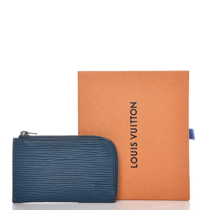 Louis Vuitton Epi Coin Purse Blue Celeste 8 of 8