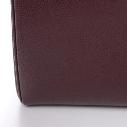 Gucci Grainy Calfskin Small Zumi Top Handle Bag Vintage Bordeaux 14 of 16