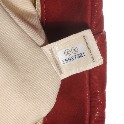 Chanel Iridescent Calfskin Chic Quilt Flap Red 8 of 8