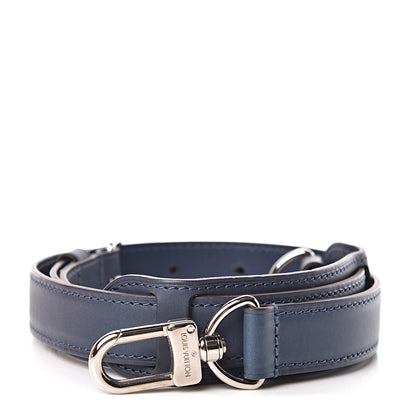 Louis Vuitton Calfskin Adjustable Keepall Bandouliere Shoulder Strap Blue 1 of 6