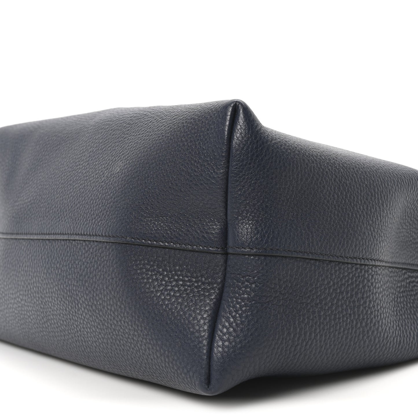 Vitello Daino Embossed Logo Hobo Baltico