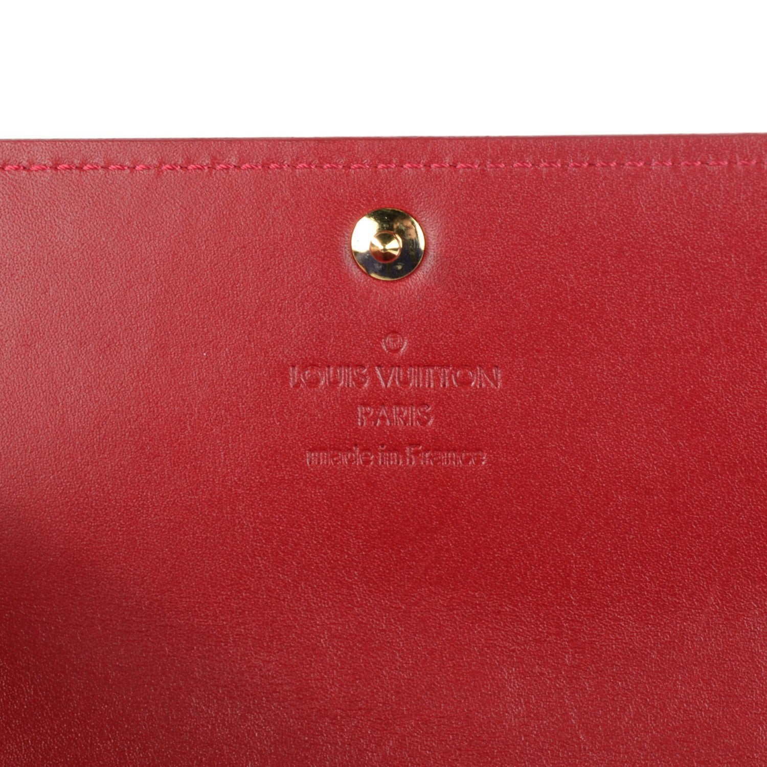 Louis Vuitton Vernis Sarah Wallet Pomme D'Amour 7 of 8