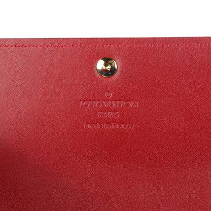 Louis Vuitton Vernis Sarah Wallet Pomme D'Amour 7 of 8