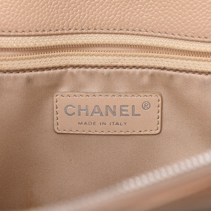 Chanel Caviar Quilted Grand Shopping Tote GST Beige Clair 6 of 24
