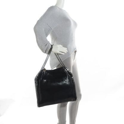 Stella McCartney Shaggy Deer Small Falabella Tote Black 2 of 7