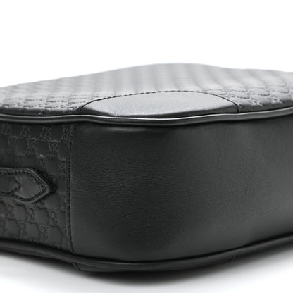 Gucci Microguccissima Mini Bree Messenger Bag Black 10 of 11