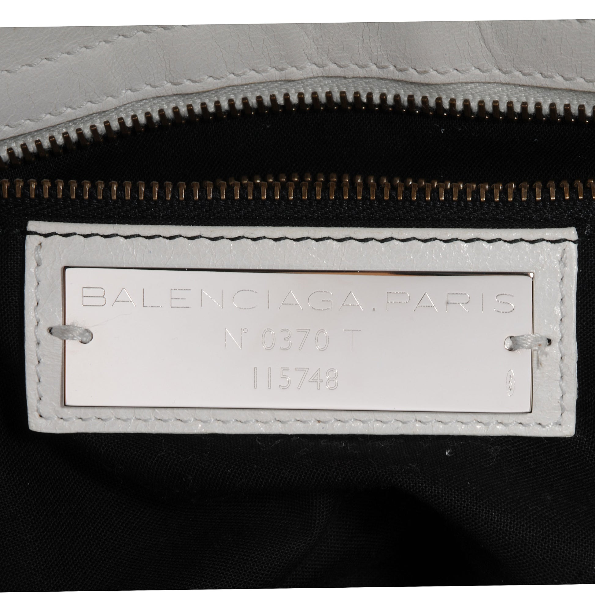 Balenciaga Agneau City White 6 of 11