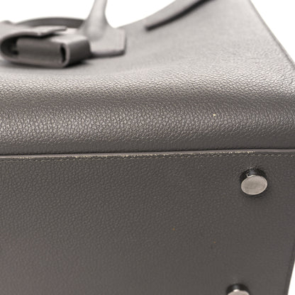Saint Laurent Grained Calfskin Small Sac De Jour Fog 10 of 10