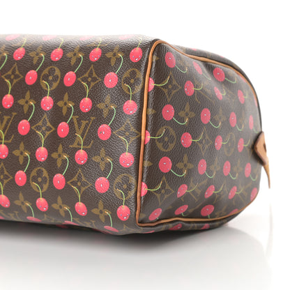 Louis Vuitton Monogram Cerises Speedy 25 10 of 15
