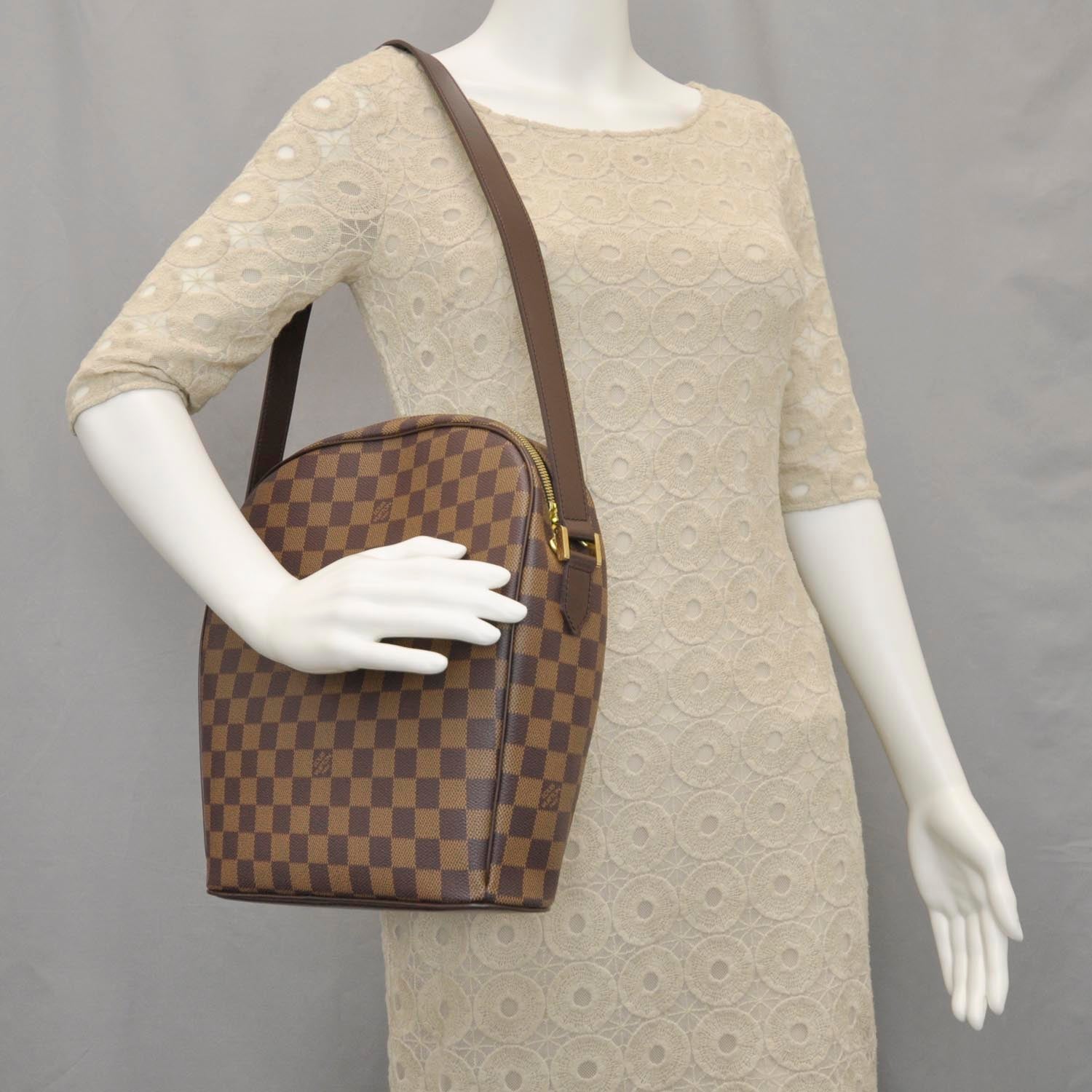 Louis Vuitton Damier Ebene Ipanema GM 2 of 9