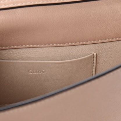 Chloe Calfskin Small Nile Bracelet Minaudiere Bag Biscotti Beige 8 of 11