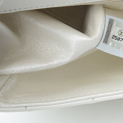 Chanel Calfskin Quilted Mini Rectangular Flap White 5 of 9