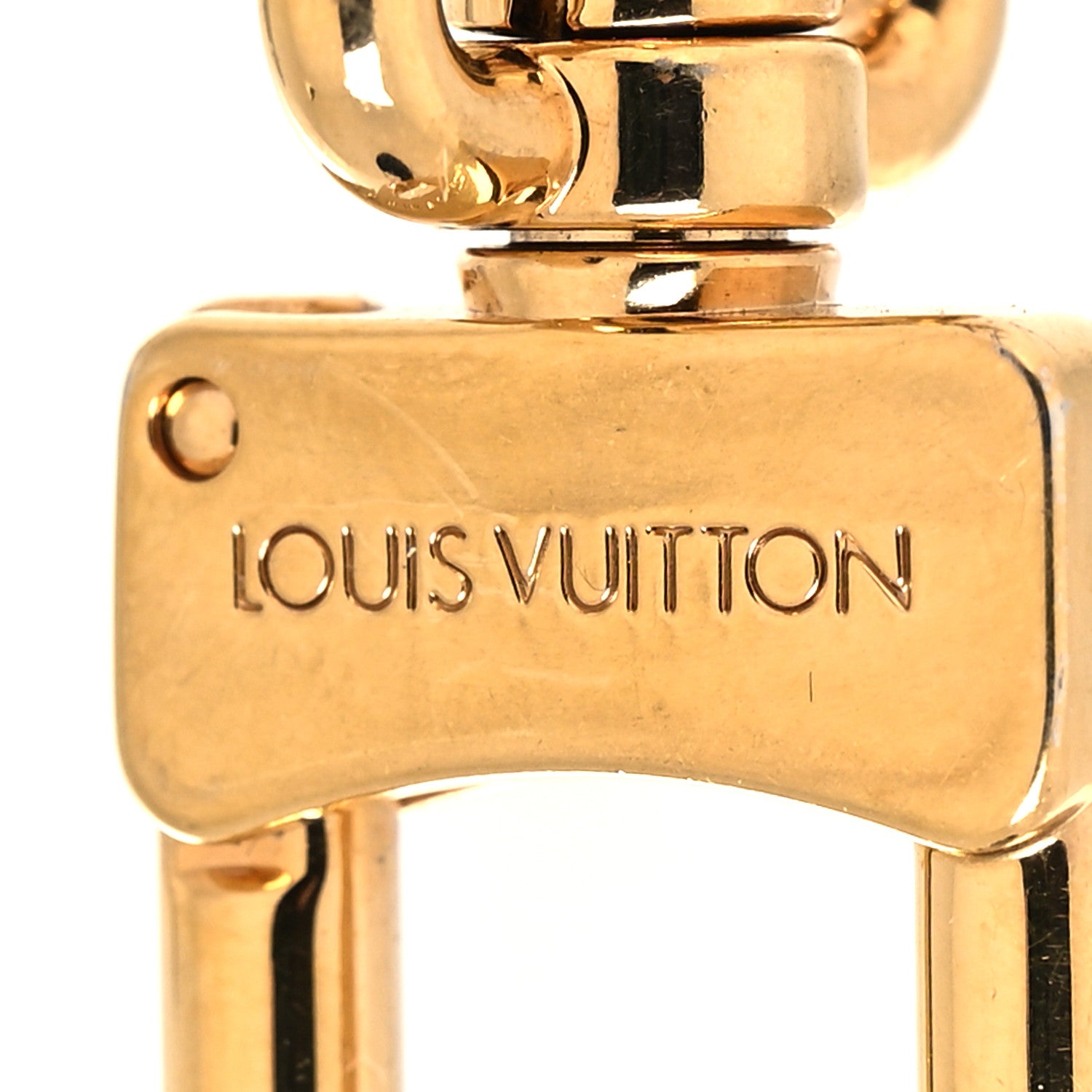 Louis Vuitton Monogram Blooming Flowers BB Bag Charm Key Holder Dore 3 of 4