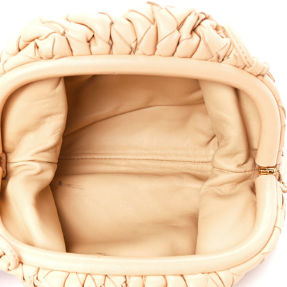 Bottega Veneta Nappa Intrecciato The Mini Pouch Almond 6 of 13