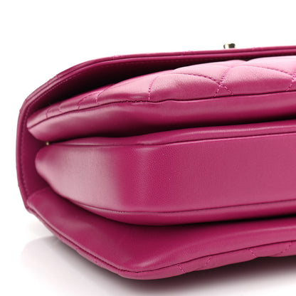 Chanel Lambskin Quilted Small Trendy CC Flap Dual Handle Bag Pink 9 of 11