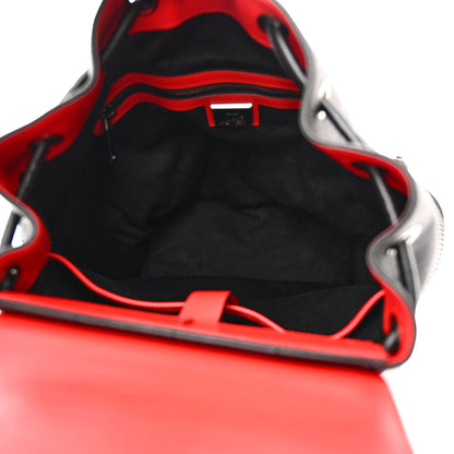 Christian Louboutin Calfskin Spiked Explorafunk Backpack Black 5 of 12