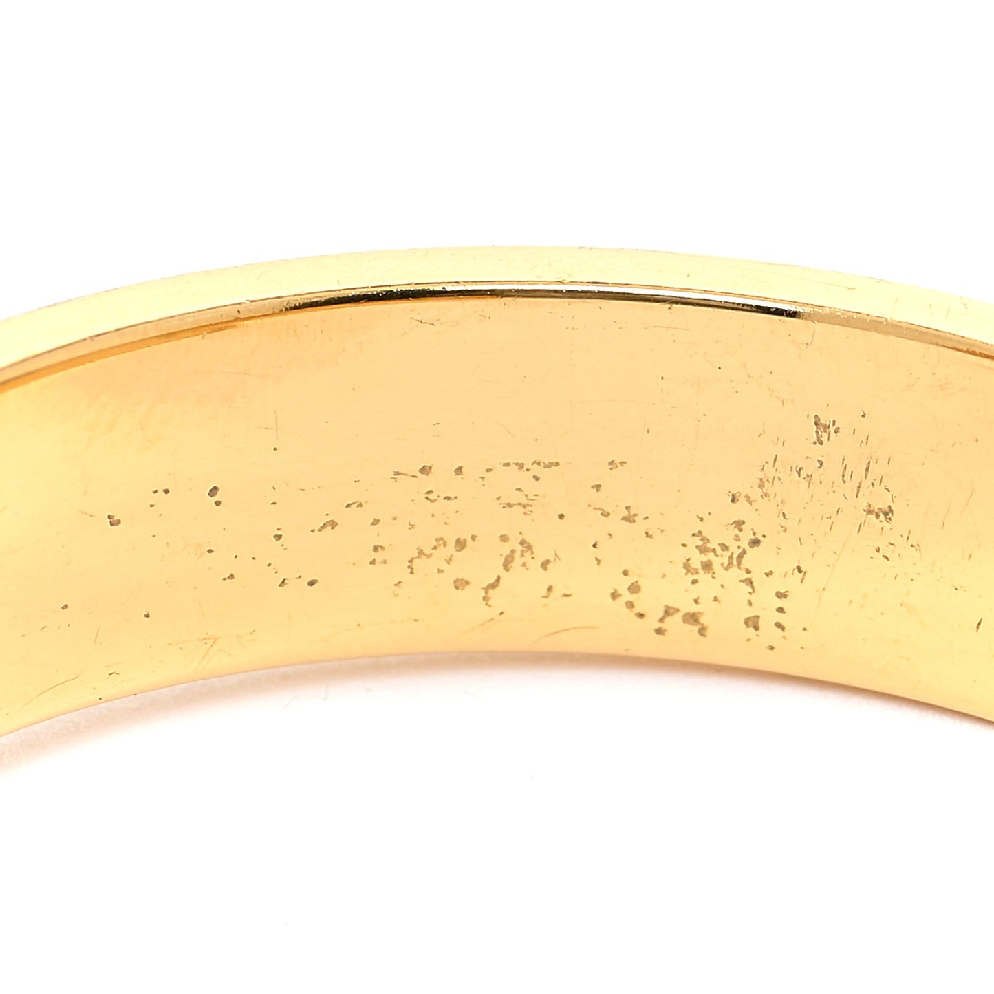 Enamel Narrow Clic Clac H Bracelet PM Creme