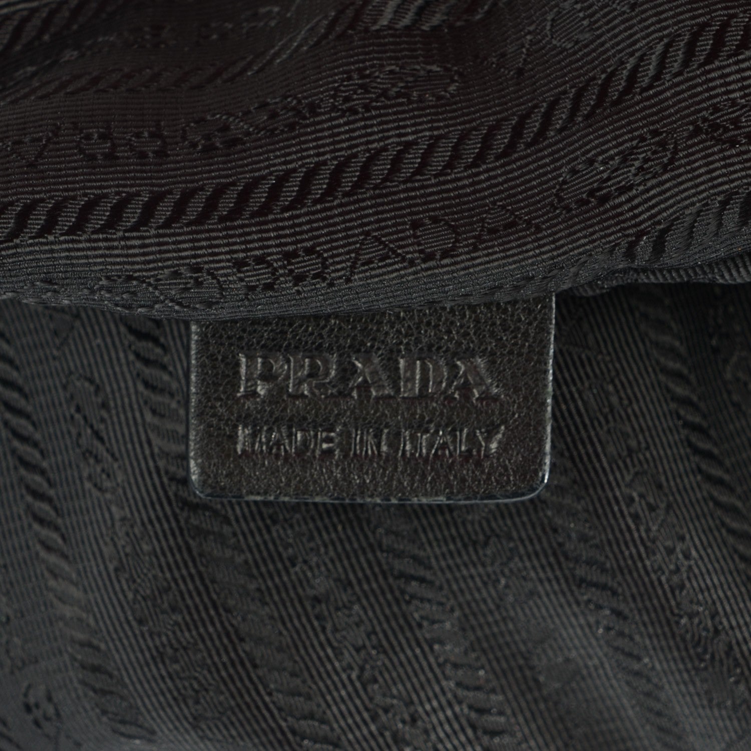 Prada Tessuto Nylon Nappa Shoulder Bag Nero Black 7 of 8