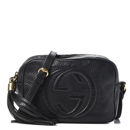 Gucci Pebbled Calfskin Small Soho Disco Bag Black 1 of 12