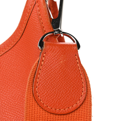 Hermes Epsom Evelyne III PM Orange 15 of 21