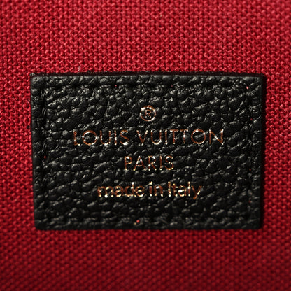 Louis Vuitton Empreinte Monogram Giant Felicie Pochette Black Beige 7 of 10