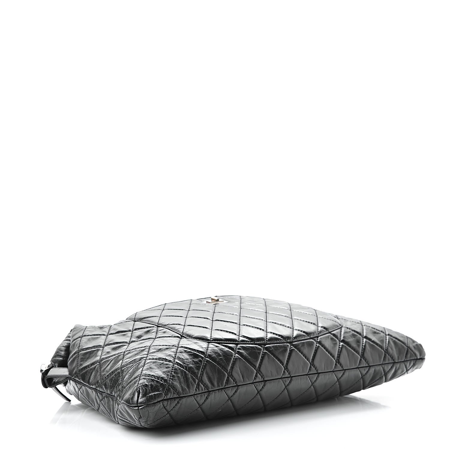 Chanel Aged Calfskin Oversized Reissue Overnight Tote Black 4 of 12