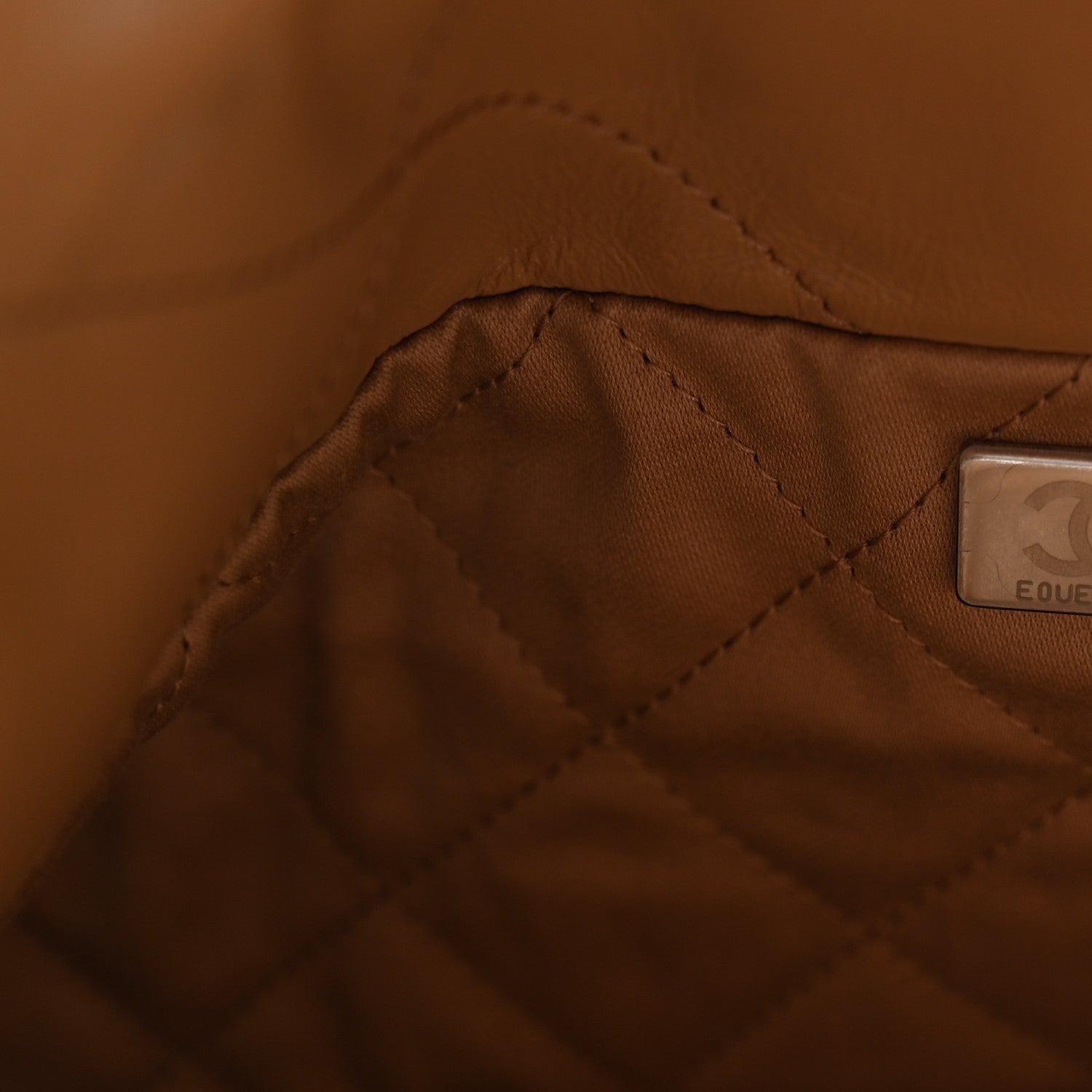 Chanel Shiny Calfskin Quilted Small Chanel 22 Beige 8 of 11