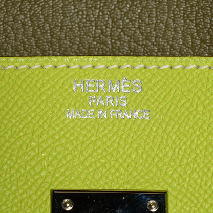 Hermes Epsom Candy Birkin 35 Kiwi Lichen 11 of 27