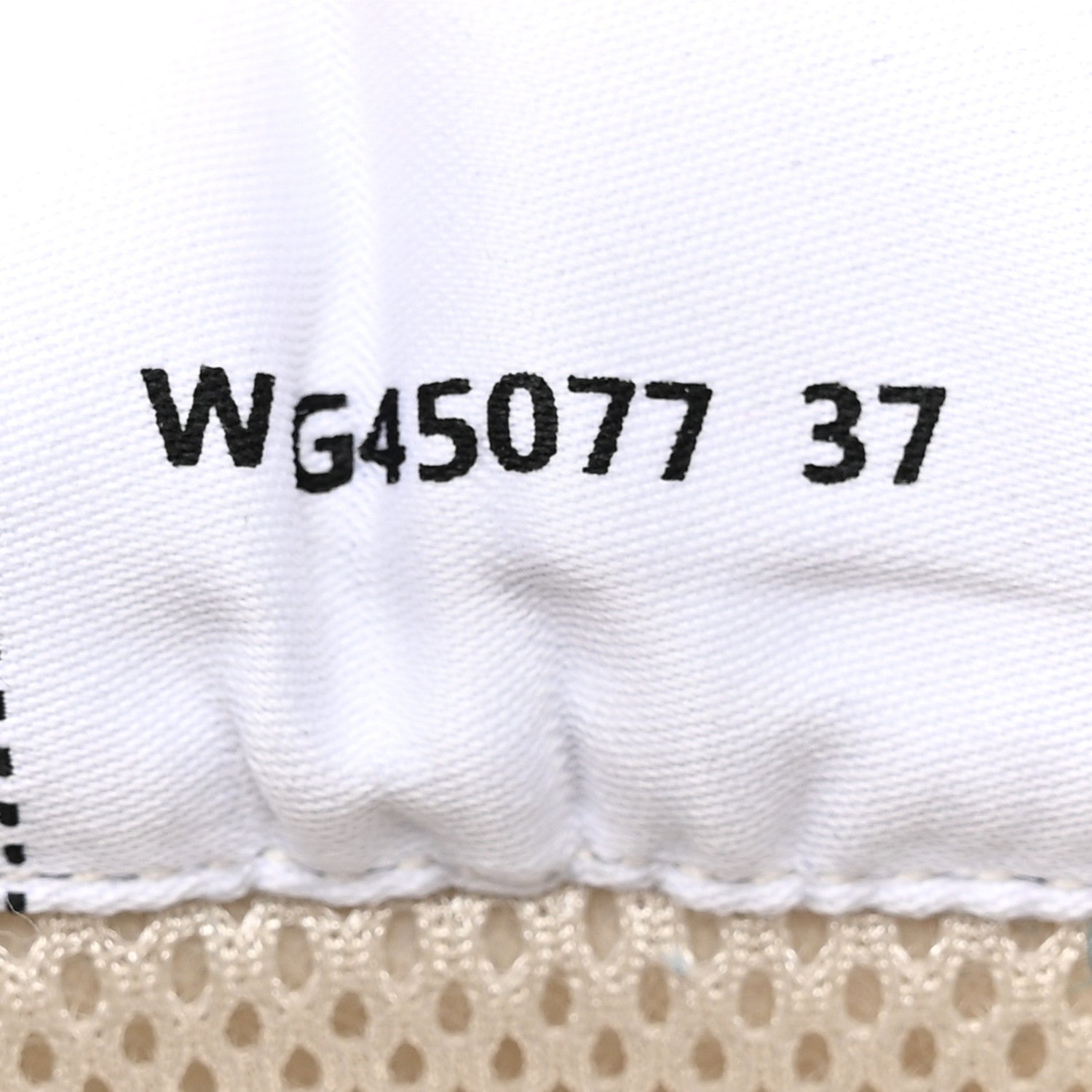Chanel Fabric Laminated Calfskin Stretch CC Womens Sneakers 37 White Gold Silver 7 of 8