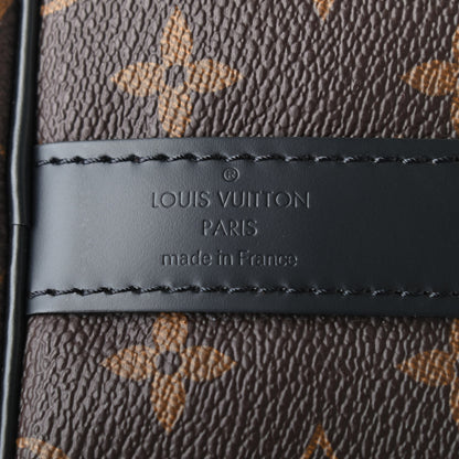 Louis Vuitton Monogram Macassar Keepall Bandouliere 55 6 of 13