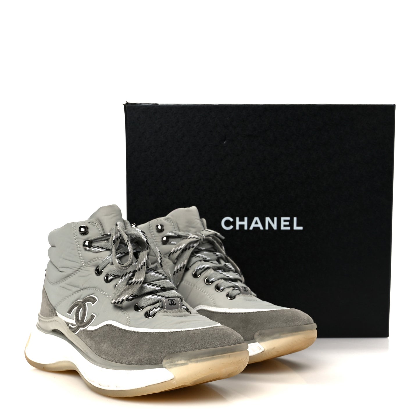 Fabric Suede Womens CC Sneakers 39 Grey