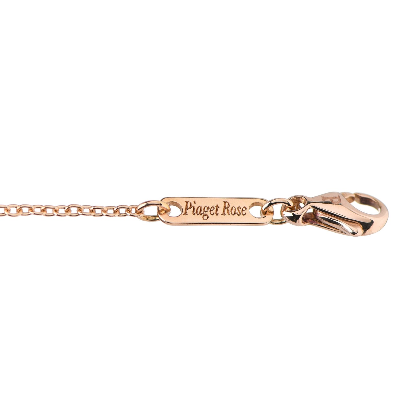 18K Rose Gold Diamond Rose Bracelet